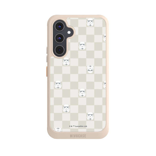 Samsung Galaxy A54 5G NIVOcore Stormtrooper Checked Pattern Beige