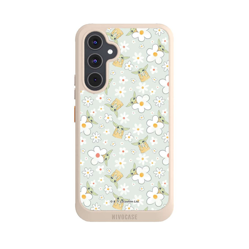 Galaxy A54 5G NIVOcore Baby Yoda Blumen Muster