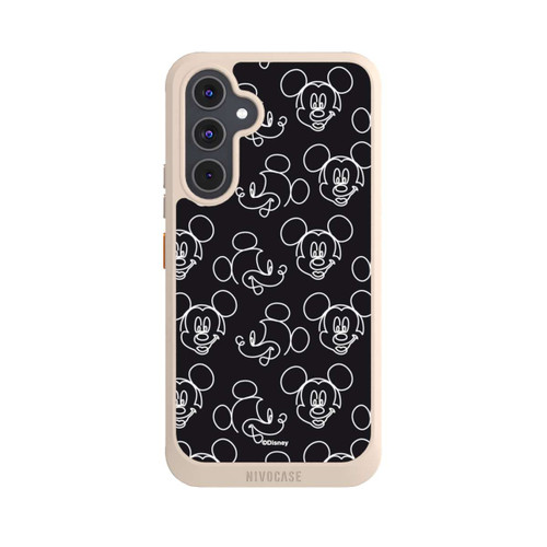 Samsung Galaxy A54 5G NIVOcore Disney Mickey Muster Schwarz