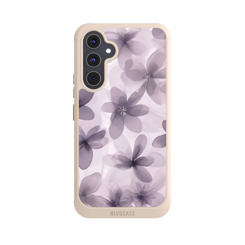 Samsung Galaxy A54 5G NIVOcore Fliederfarbenes Blumenmuster mit KI