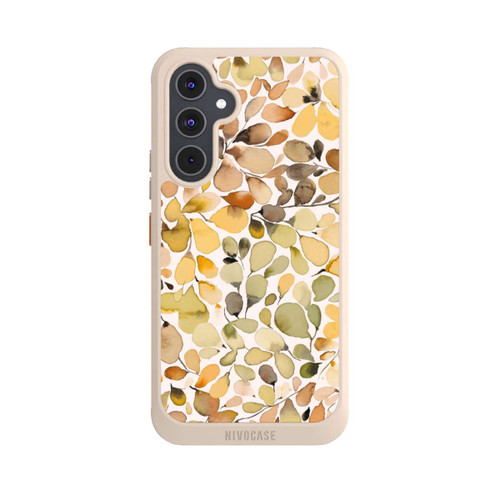 Samsung Galaxy A54 5G NIVOcore Eucalyptus Watercolor Leaves Brown Autumn