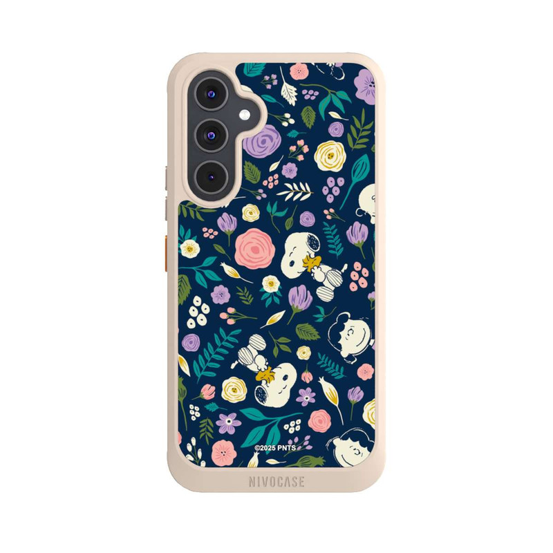 Galaxy A54 5G NIVOcore Peanuts Dark Flower Pattern