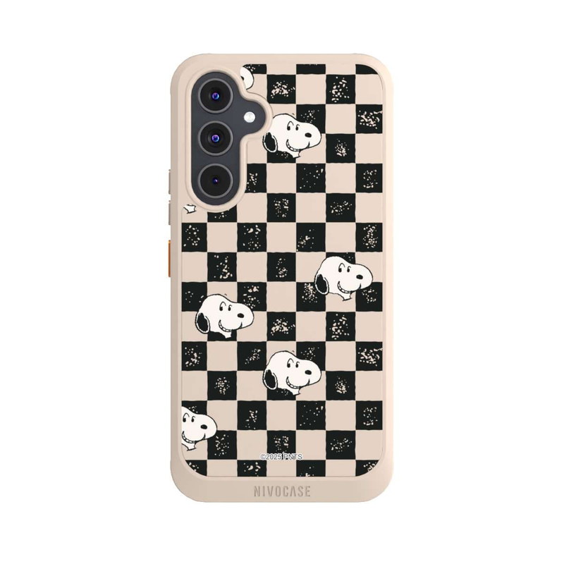 Galaxy A54 5G NIVOcore Snoopy Checked Pattern