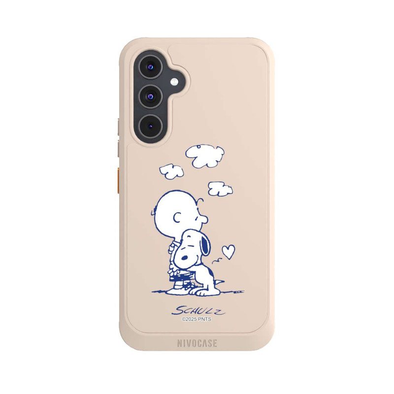 Galaxy A54 5G NIVOcore Peanuts Charlie Brown Snoopy Hug Transparent