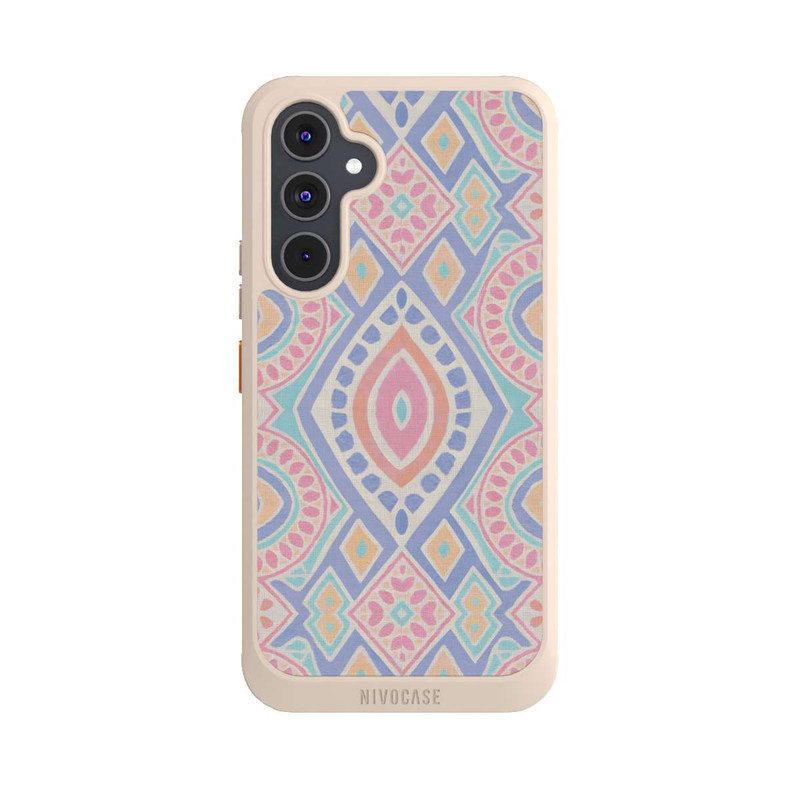 Galaxy A54 5G NIVOcore Boho Geometric Mosaic Intricate Tribal Design