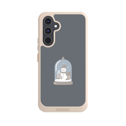 Samsung Galaxy A54 5G NIVOcore Minimalist Snow Globe with Snowman