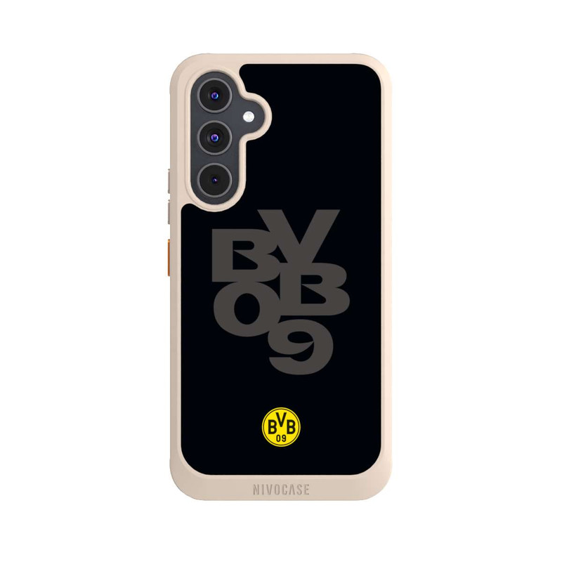 Galaxy A54 5G NIVOcore BVB09 Grau Schwarz