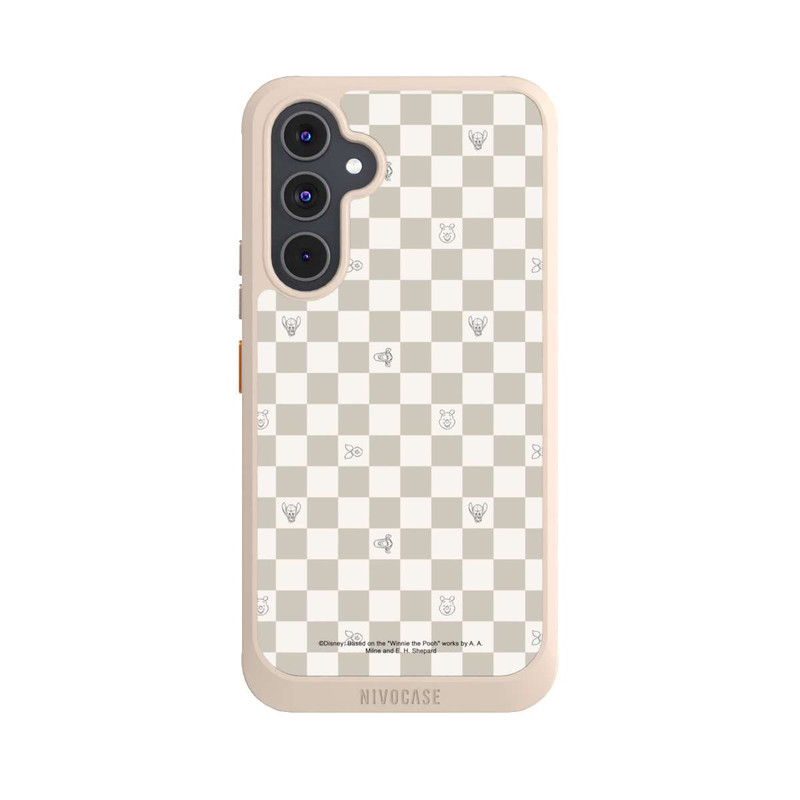 Galaxy A54 5G NIVOcore Winnie Puuh Kariert Beige
