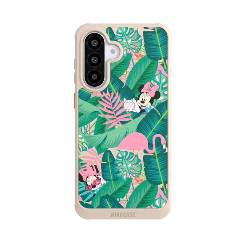 Galaxy A56 5G NIVOcore Minnie Summer Palmblätter ohne Hintergrund