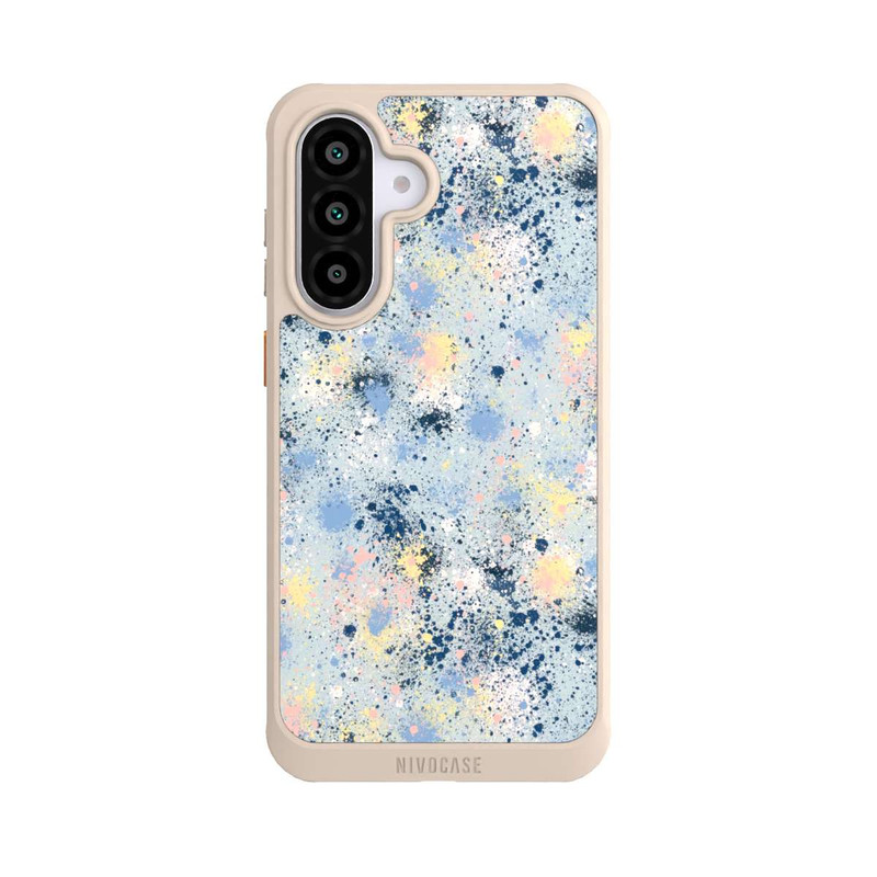 Galaxy A56 5G NIVOcore Ink Dripping Dust Texture Blue