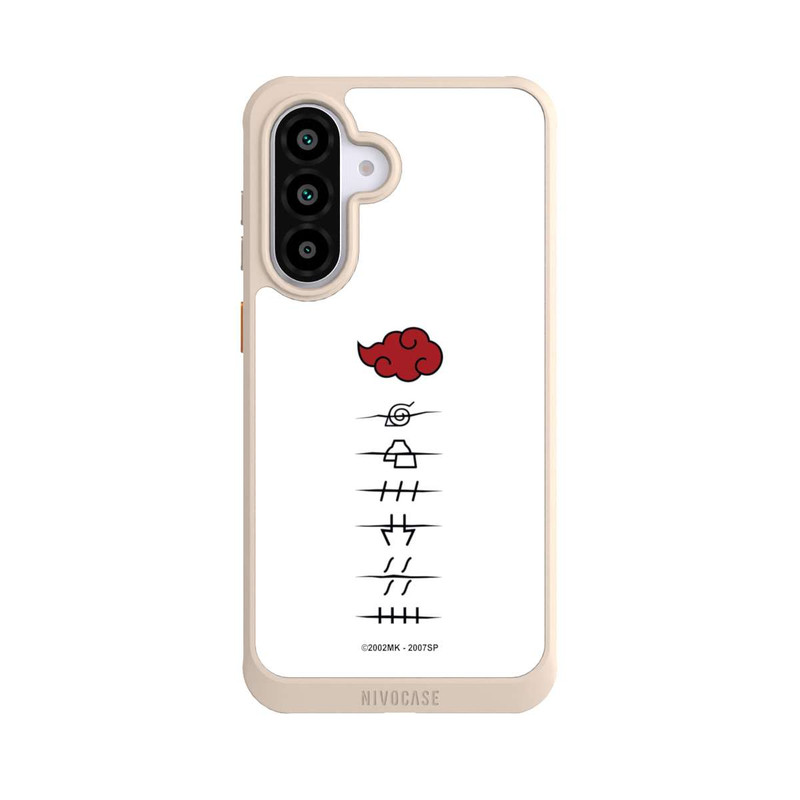 Galaxy A56 5G NIVOcore Akatsuki Mitgliedersymbole Weiß