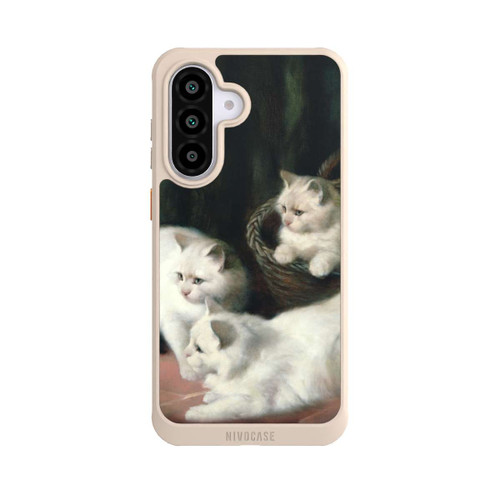 Samsung Galaxy A56 5G NIVOcore Three White Angora Kittens