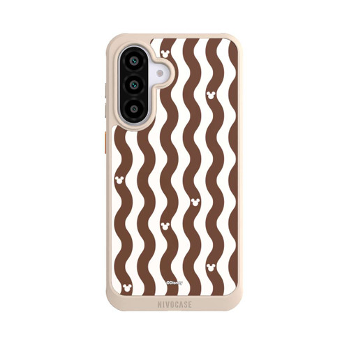 Samsung Galaxy A56 5G NIVOcore Mickey Mouse Brown Pattern Waves