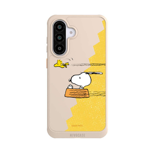 Samsung Galaxy A56 5G NIVOcore Peanuts-Snoopy und Woodstock Transparent