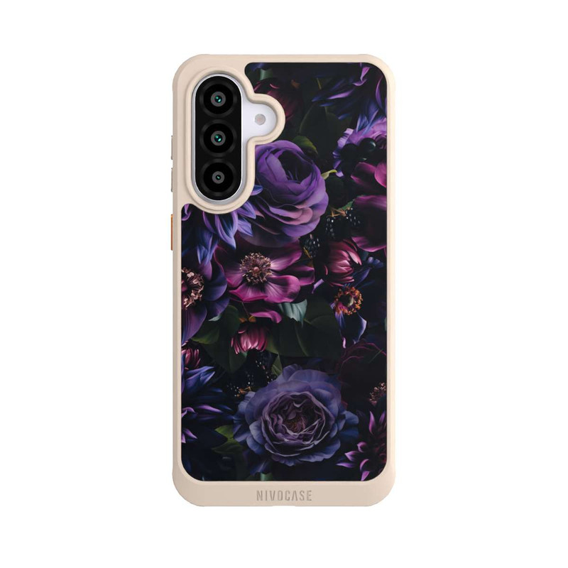 Galaxy A56 5G NIVOcore Dunkle Lila Blüten 