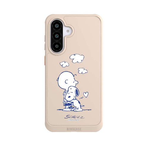 Samsung Galaxy A56 5G NIVOcore Peanuts Charlie Brown Snoopy Hug Transparent