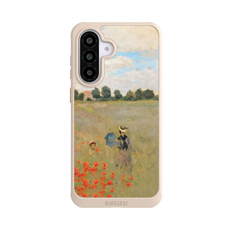 Galaxy A56 5G NIVOcore Poppy field near Argenteuil