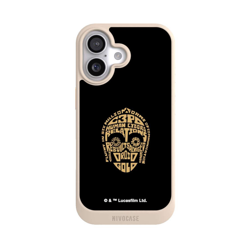 iPhone 17 NIVOcore C3PO Typo Grafisch