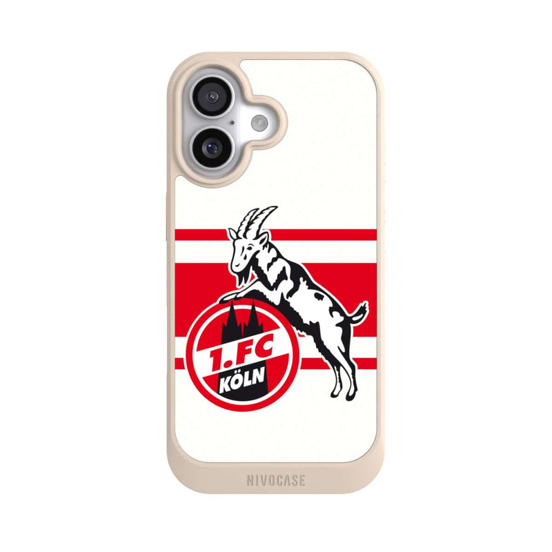 iPhone 17 NIVOcore White Red Stripes 1.FC