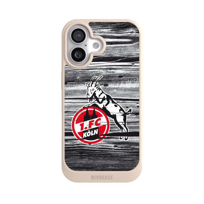 iPhone 17 NIVOcore Wooden Grunge 1.FC Köln