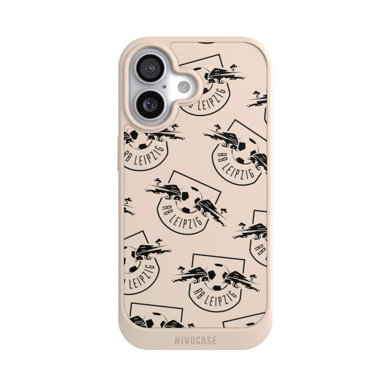 iPhone 17 NIVOcore Logos RB Leipzig Schwarz - ohne Hintergrund