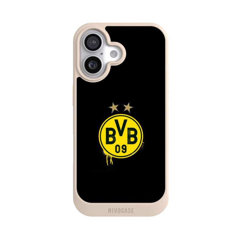 iPhone 17 NIVOcore Spraylogo 2 Sterne - BVB
