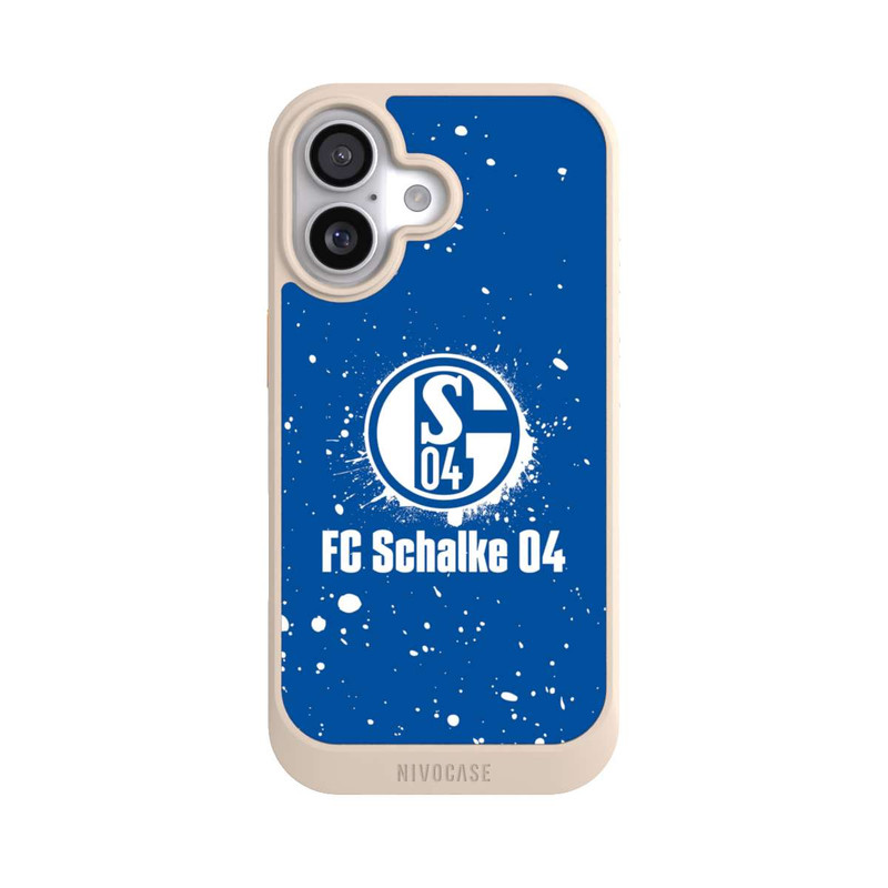 iPhone 17 NIVOcore Schalke 04 - Spraylogo