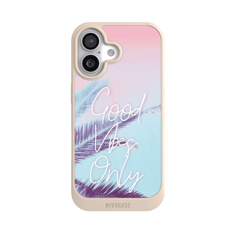 iPhone 17 NIVOcore Palmen-Sonnenuntergang