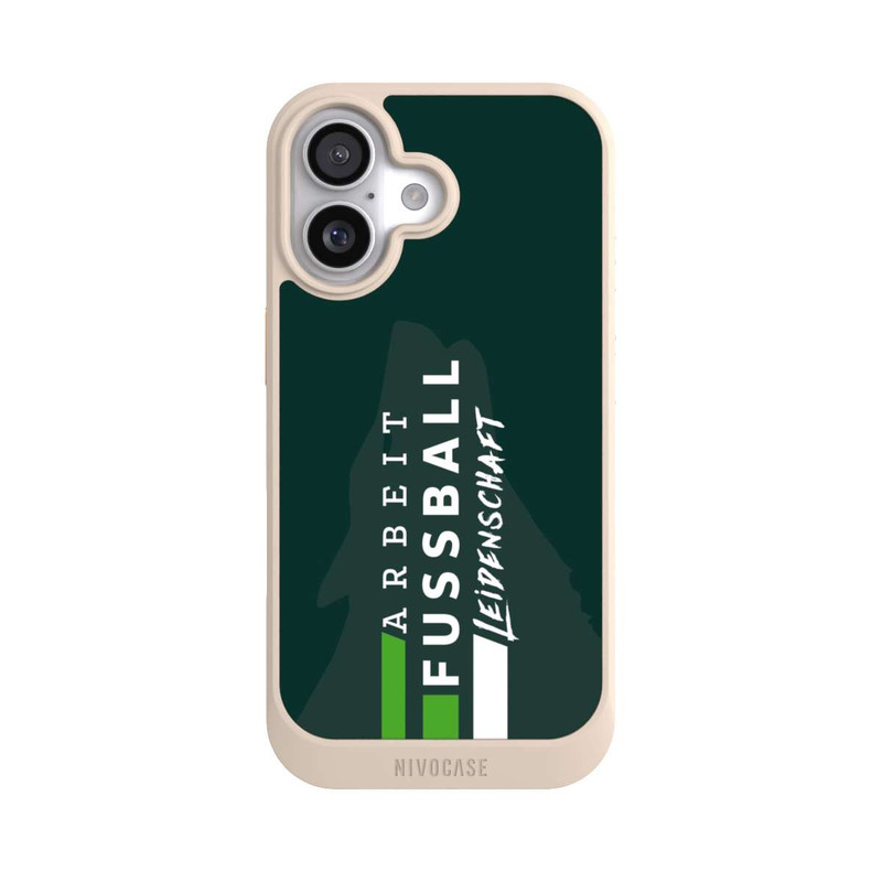 iPhone 17 NIVOcore Arbeit-Fussball-Leidenschaft - Wolf