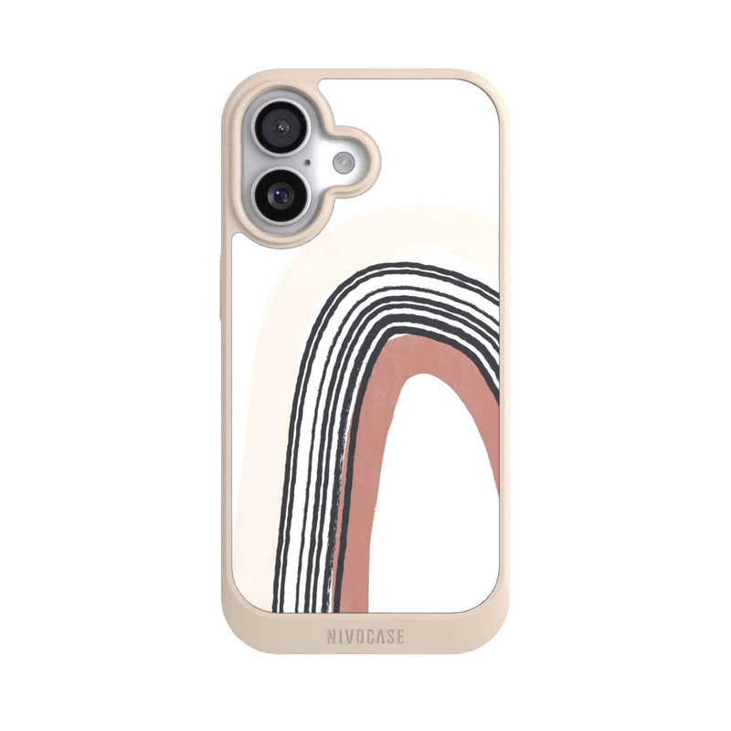 iPhone 17 NIVOcore Texturierter Regenbogen