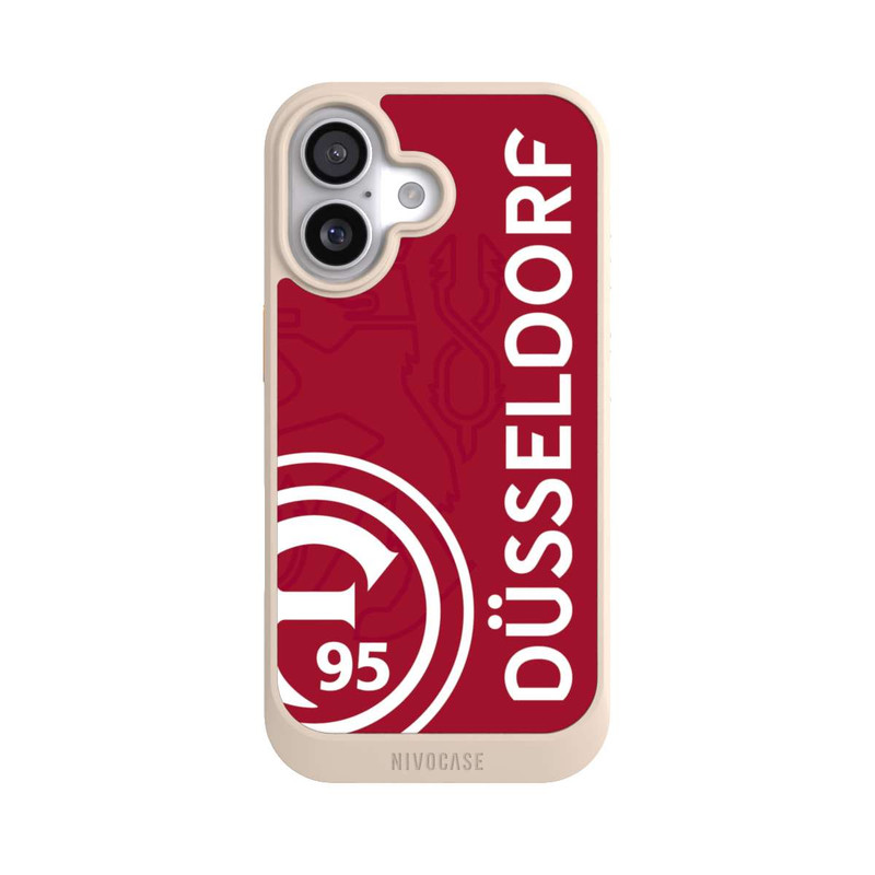 iPhone 17 NIVOcore Fortuna Düsseldorf-Trikotdesign Rot