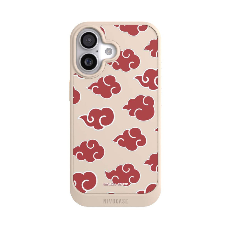 iPhone 17 NIVOcore Akatsuki Pattern Transparent