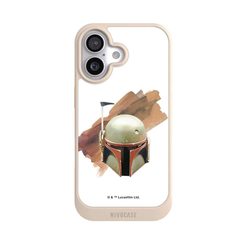 iPhone 17 NIVOcore Boba Fett Helm Weiß