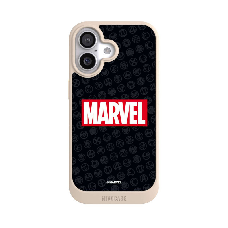 iPhone 17 NIVOcore Marvel Logo Black Red 