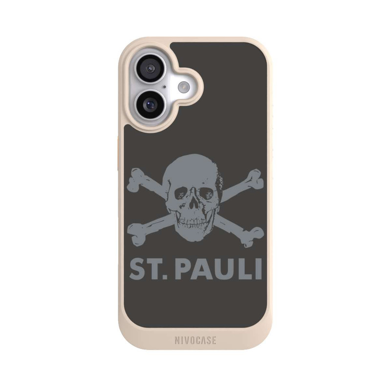 iPhone 17 NIVOcore FC St. Pauli Logo Grau