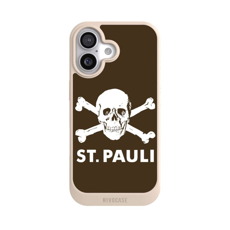 iPhone 17 NIVOcore FC St. Pauli Logo Braun
