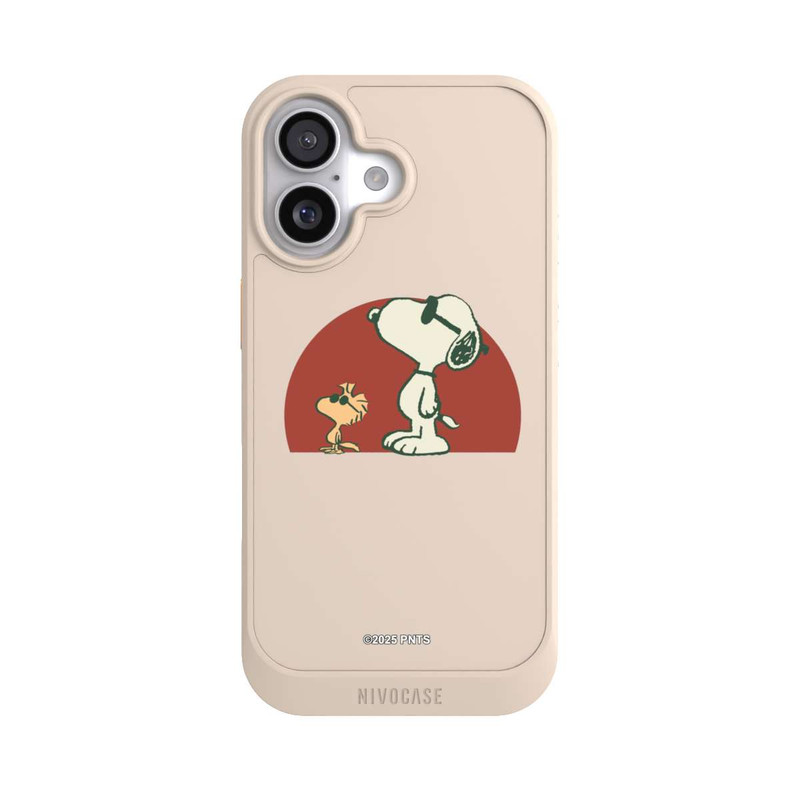 iPhone 17 NIVOcore Snoopy Woodstock Far Out transparent
