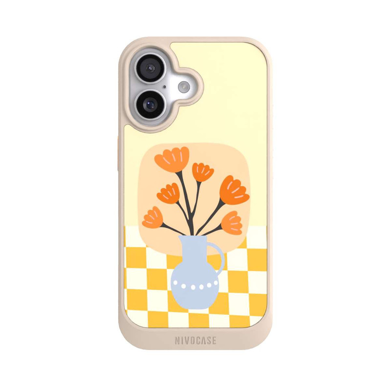 iPhone 17 NIVOcore Bloom Vase Spring Flowers