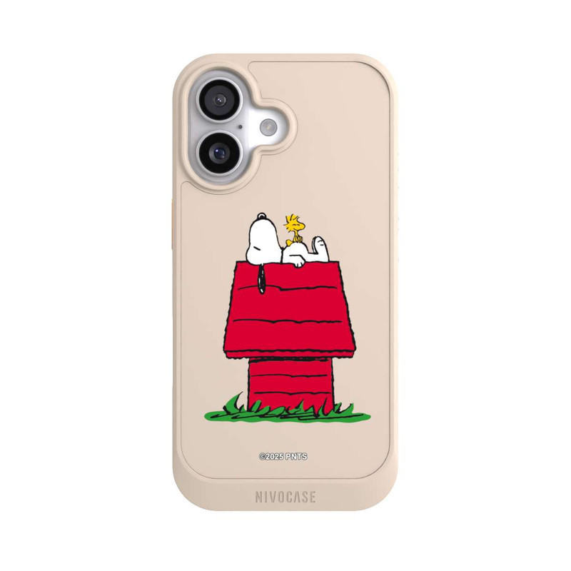 iPhone 17 NIVOcore Snoopy and Woodstock Classic transparent