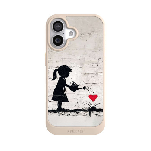  NIVOcore Girl Watering Bunch of Flowers 