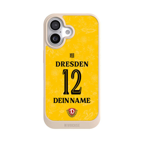  NIVOcore Dynamo Dresden Trikot Personalisierbar 25-26
