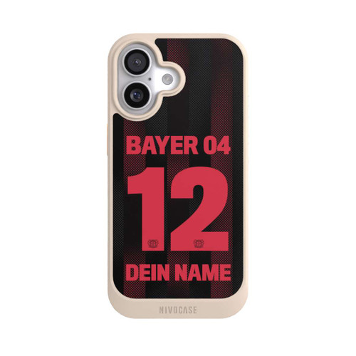  NIVOcore Bayer Leverkusen Trikot Personalisierbar 25-26