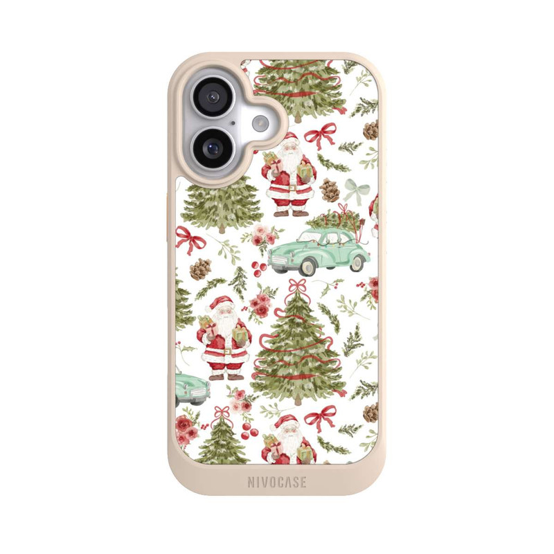 iPhone 17 NIVOcore Weihnachtsfreude Vintage Muster 