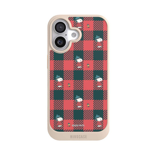  NIVOcore Peanuts Rot Schottenmuster