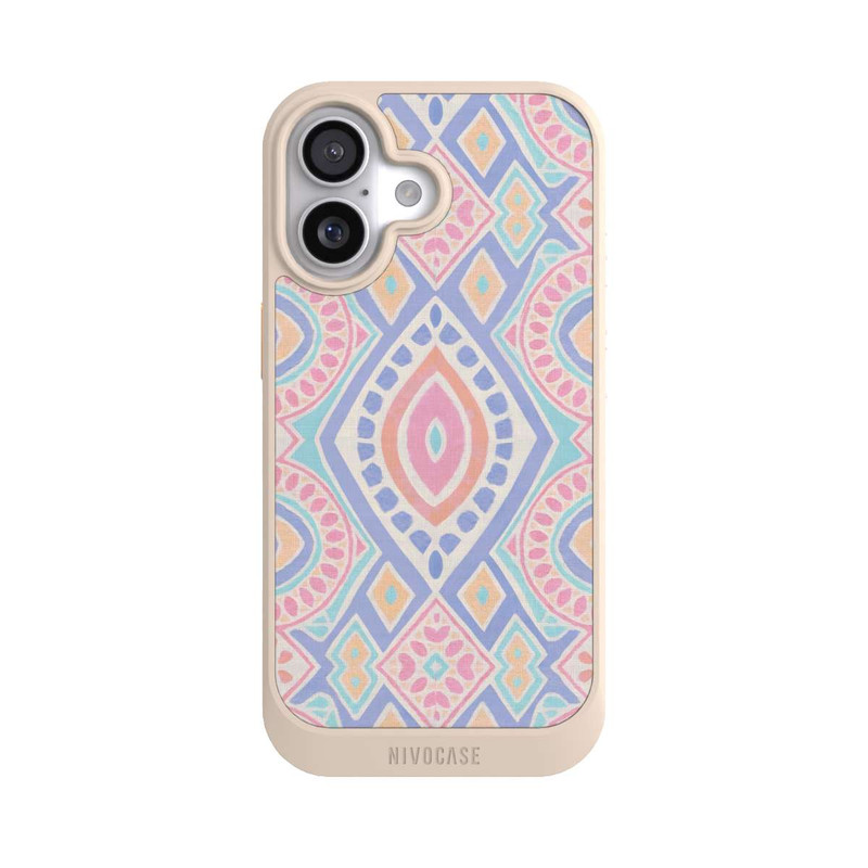 iPhone 17 NIVOcore Boho Geometric Mosaic Intricate Tribal Design