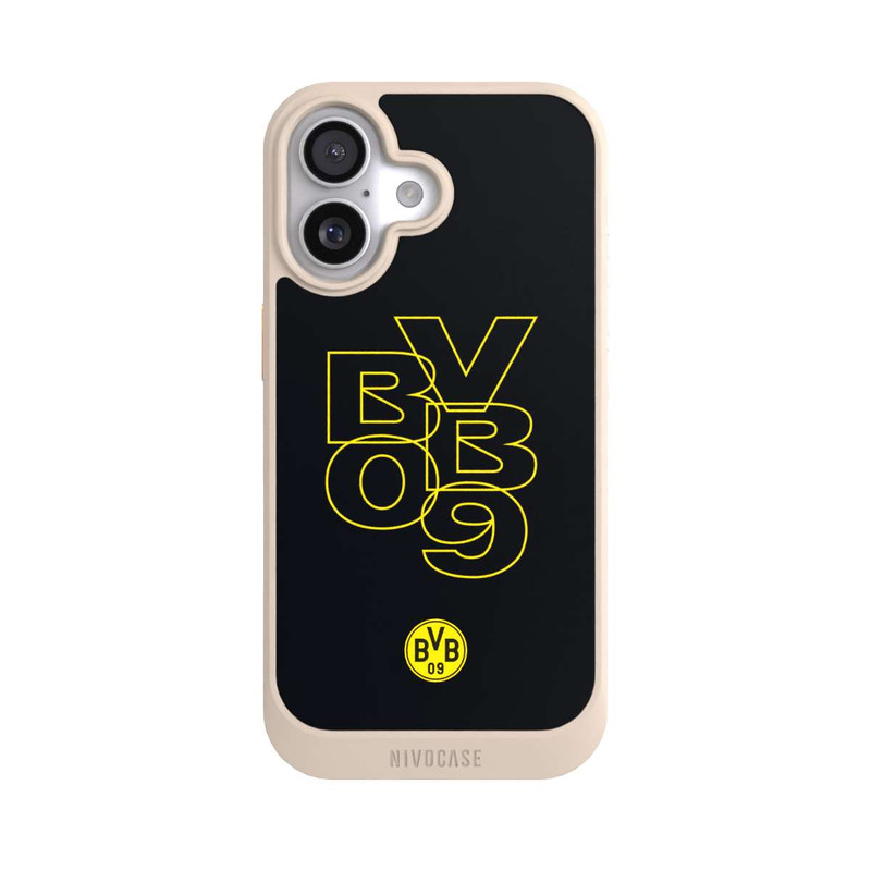 iPhone 17 NIVOcore BVB09 Gelb Schwarz