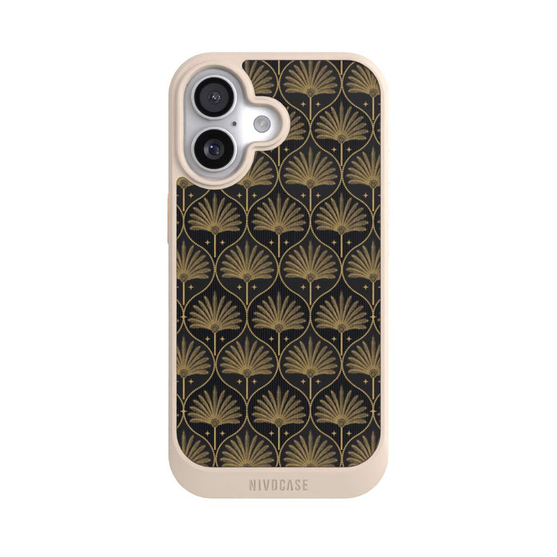 iPhone 17 NIVOcore Art Deco Blätter
