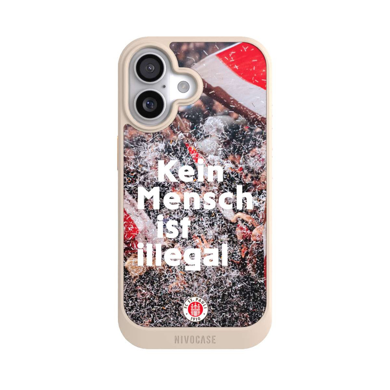iPhone 17 NIVOcore FC St. Pauli Kein Mensch ist illegal