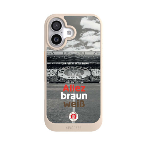  NIVOcore FC St. Pauli Allez braun weiss