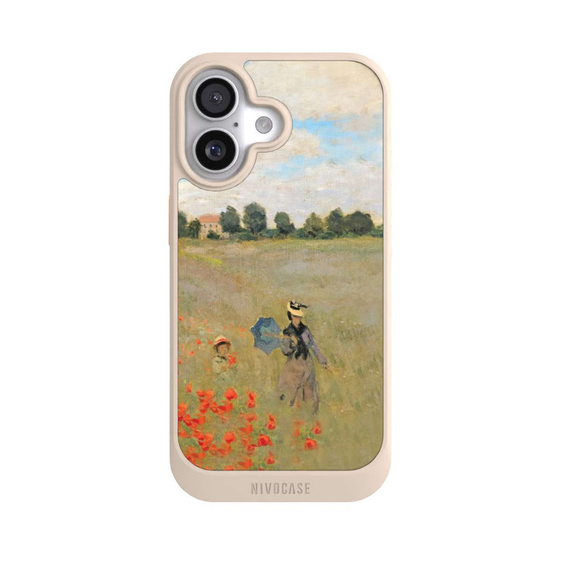 iPhone 17 NIVOcore Mohnfeld bei Argenteuil